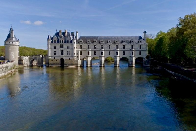 CHATEAU DE CHENONCEAU PAR DRONE